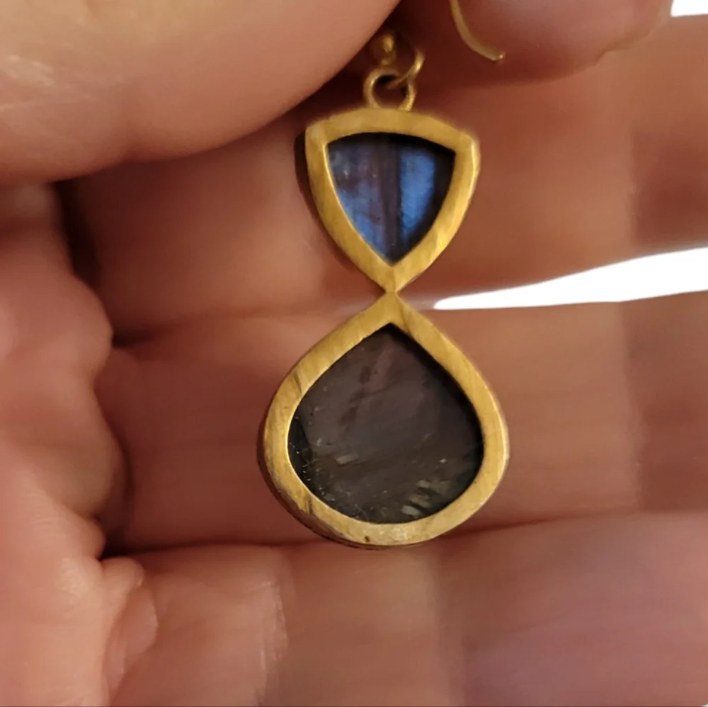 Hand Crafted goldtone metal